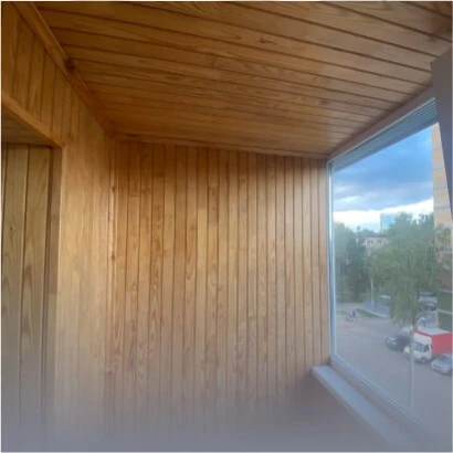 Фото деревянной вагонкой Деревянной вагонкой
